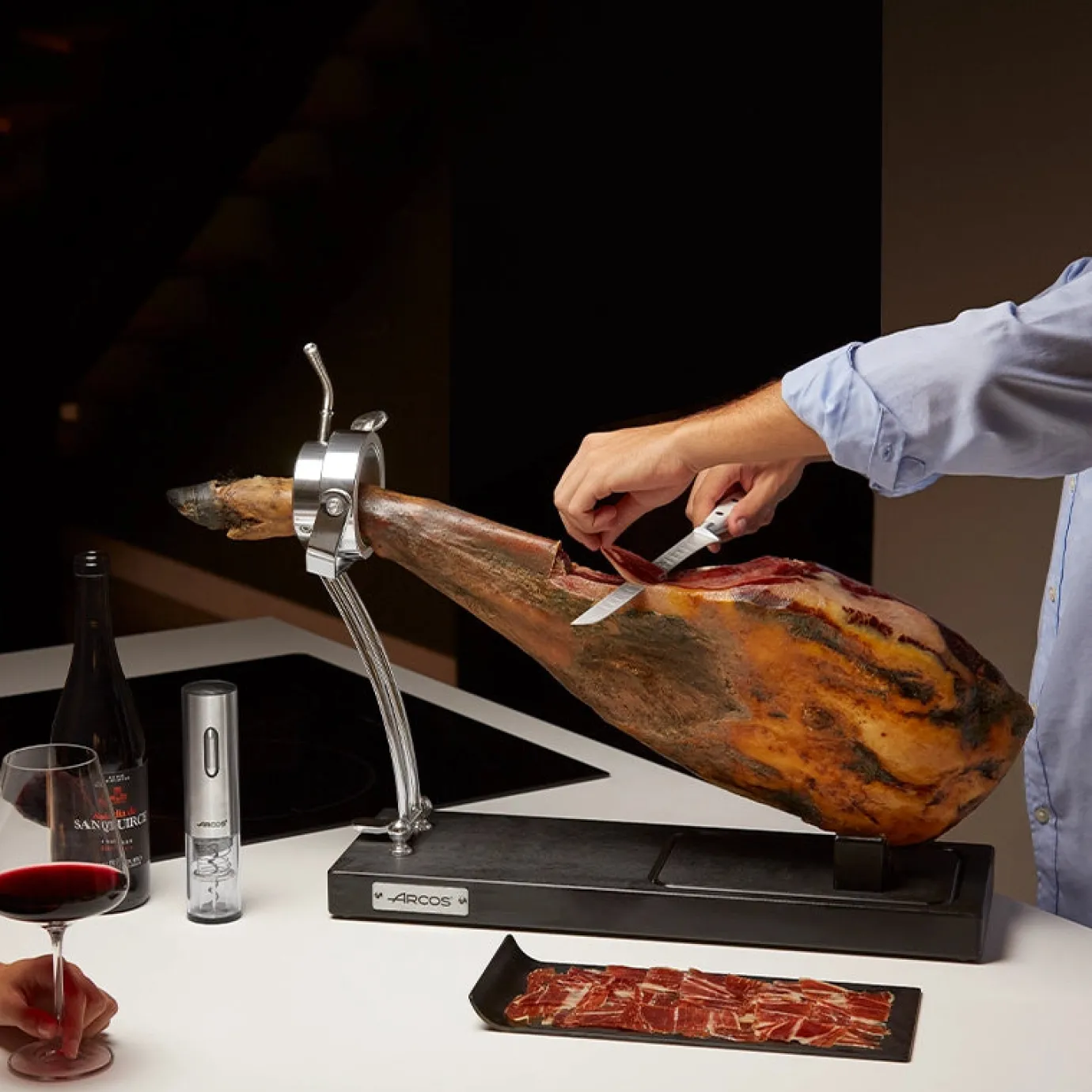 ARCOS Soportes De Jamón|Soporte de Jamón Acero inoxidable