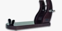 ARCOS Soportes De Jamón|Soporte de Jamón Madera de Pino Color Caoba