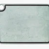 ARCOS Tablas|Tabla de corte gris con canal y colgador 427 x 327 mm