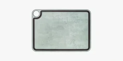 ARCOS Tablas|Tabla de corte gris con canal y colgador 377 x 277 mm
