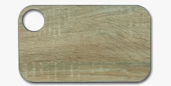 ARCOS Tablas|Tabla de corte marrón con colgador 240 x 140 mm