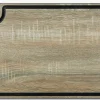 ARCOS Tablas|Tabla de corte marrón con canal y colgador 377 x 277 mm