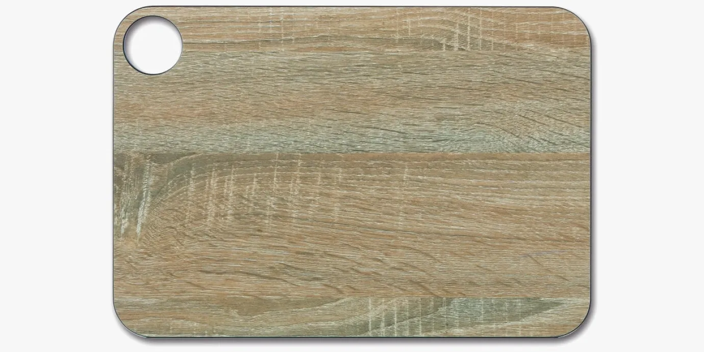 ARCOS Tablas|Tabla de corte marrón con colgador 330 x 230 mm