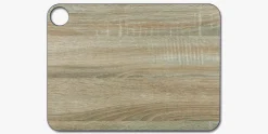 ARCOS Tablas|Tabla de corte marrón con colgador 377 x 277 mm