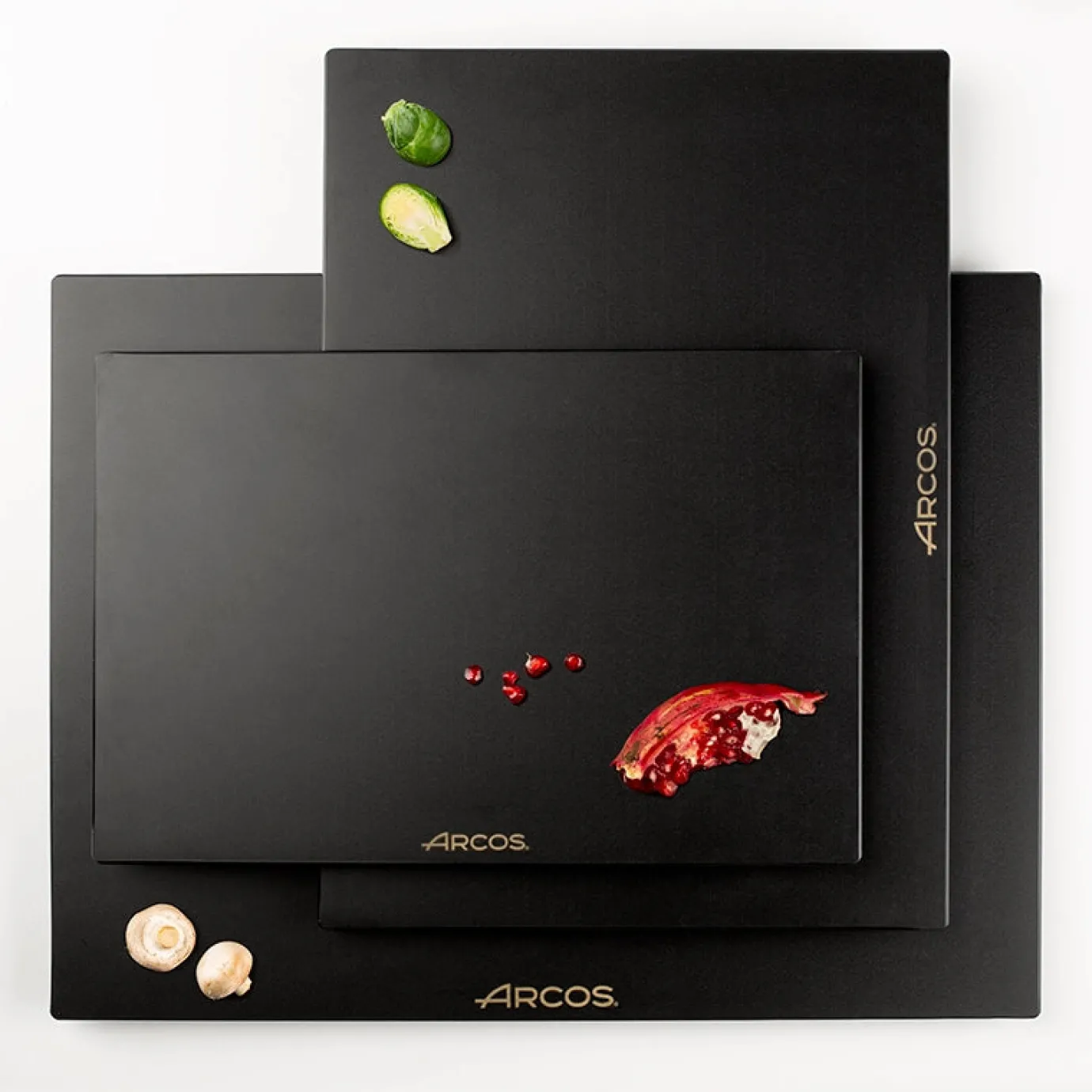 ARCOS Tablas|Tabla de corte negra 300x400x15 mm