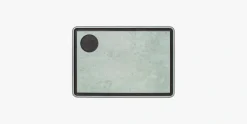 ARCOS Tablas|Tabla salsera gris para servir con canal 330 x 230 mm