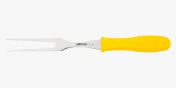 ARCOS Cuchillos Para Carne|Trinchantes|Tenedor Trinchante color amarillo Serie 2900 180 mm