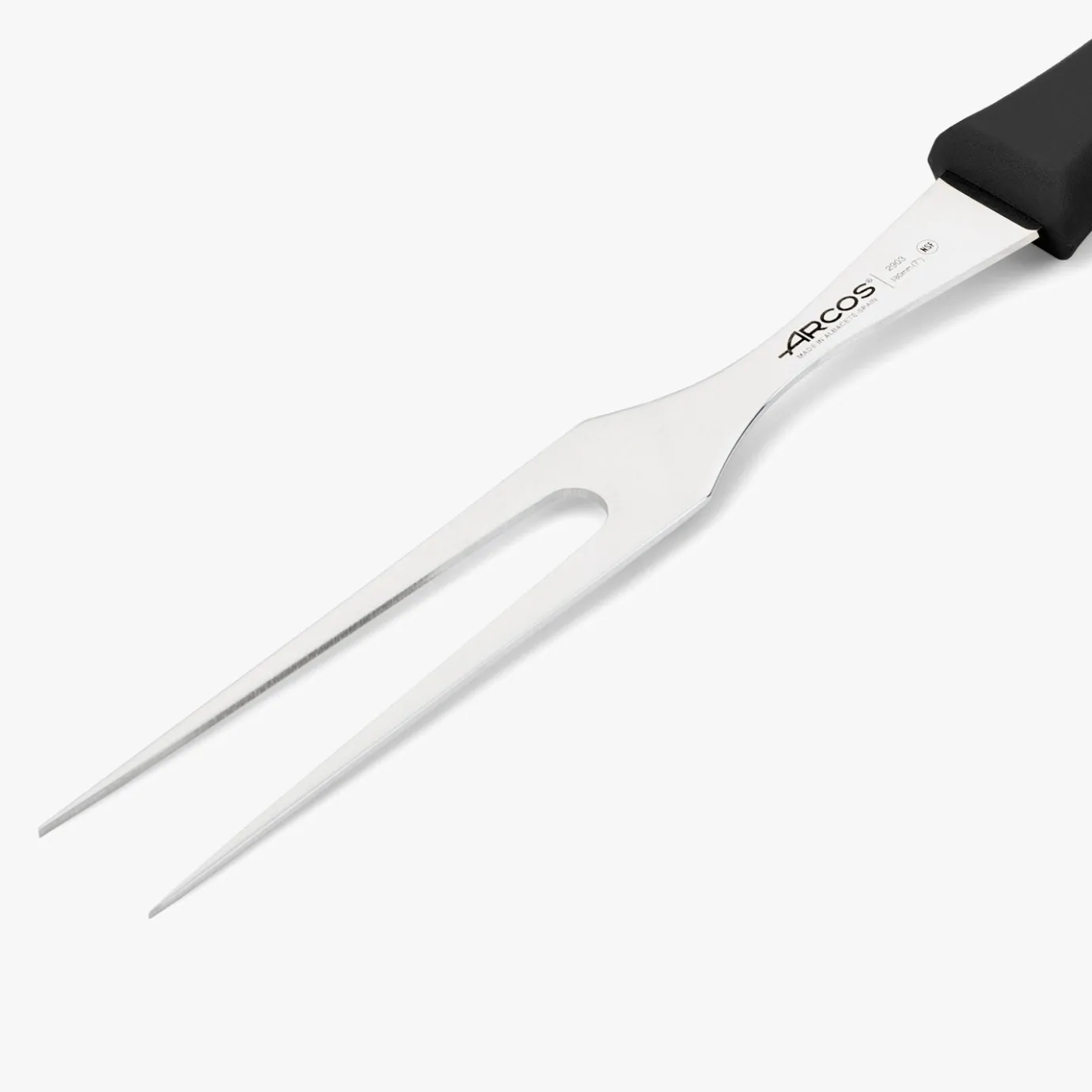 ARCOS Cuchillos Para Carne|Trinchantes|Tenedor Trinchante color negro Serie 2900 180 mm