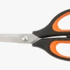 ARCOS Tijeras|Cocina|Tijeras de Cocina Color Negro y Naranja Serie Prochef 215 mm